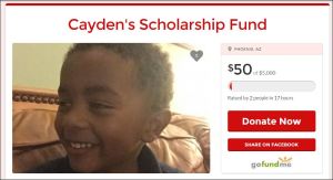 Cayden's college fund